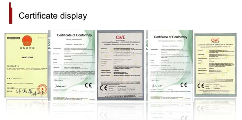 Slong Certificates